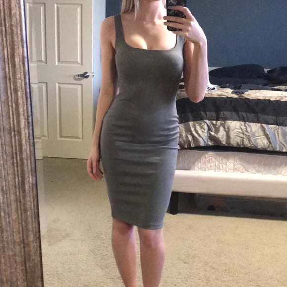 Vici Dresses & Skirts - NWOT VICI Suede Bodycon Dress